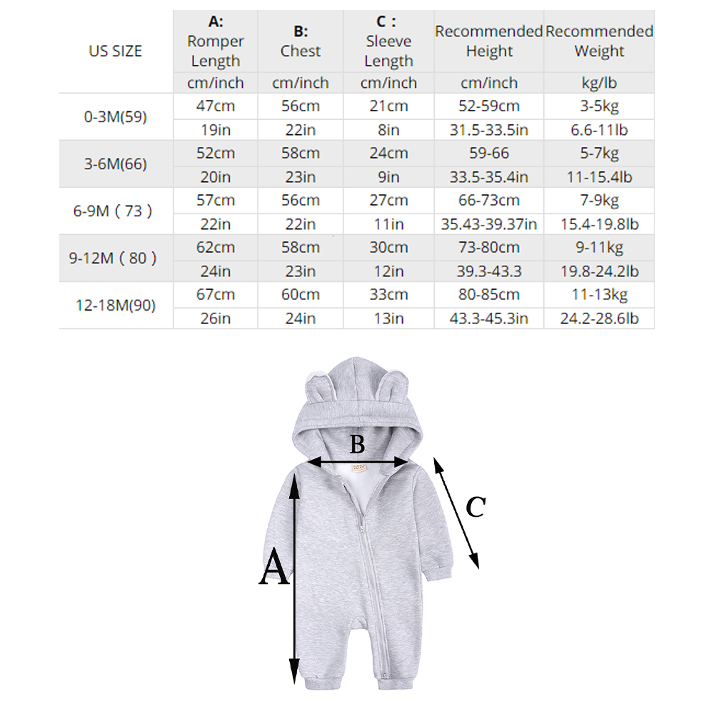 Rompers Custom Baby Bear Romper Clothes Spring Fleece Jumpsuit Cotton born Bodysuit Toddler Personalized LoOnesies For 0-24M 230311