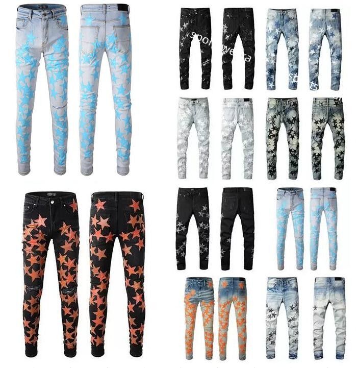 Mens Jeans For Guys Rip Slim Fit Skinny Man Pants Orange Star Patches Wearing Biker Denim Stretch Cult Stretch Motorcycle Trendy Long St mII
Mens Jeans For Guys Rip Slim Fit Skinny Man Pants Orange Star Patches Wearing Biker Denim Stretch Cult Stretch Motorcycle Trendy Long St mII
