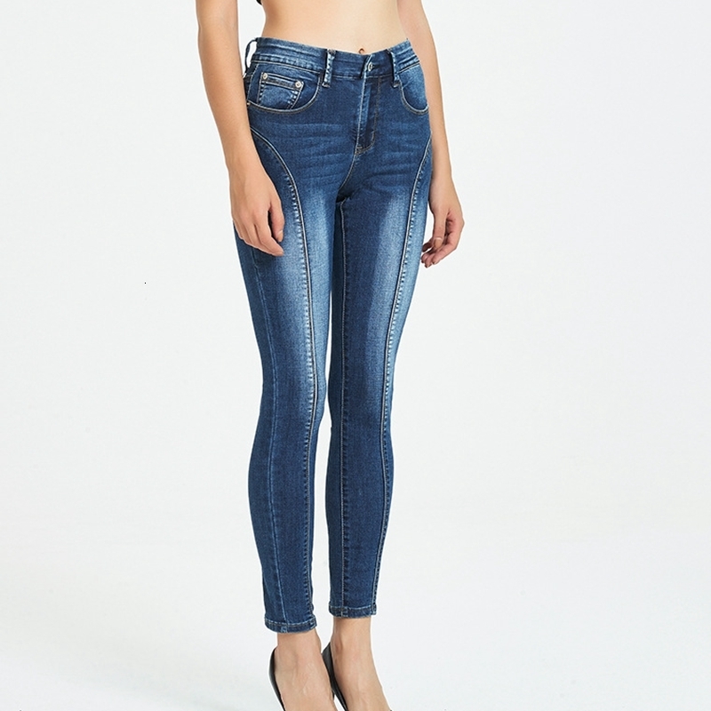 Women's Jeans Moto Skinny Jeans Women Streetwear Fashion Denim Trousers Motorcycle Biker Jean Femme Pencil Denim Pants Vaqueros Mujer 230311