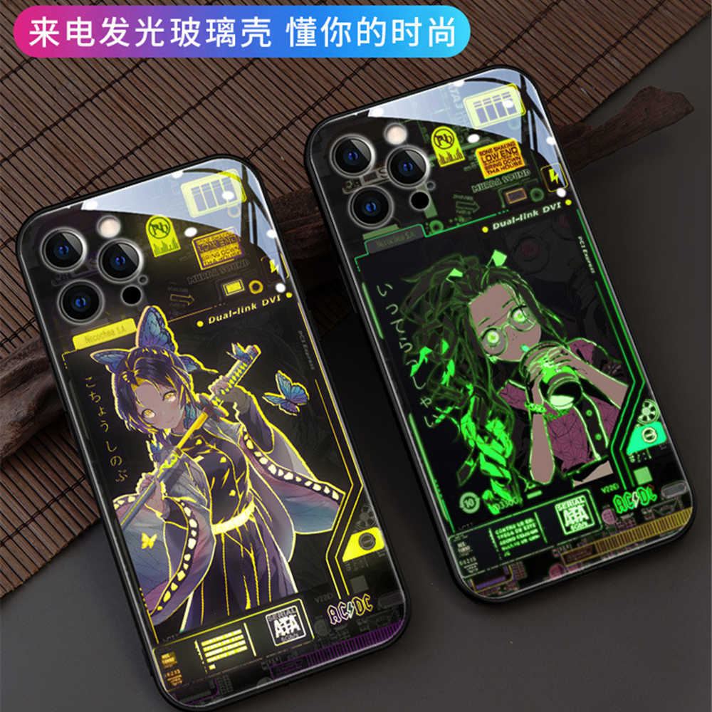 Cell Phone Cases LED Call Light Up Girl Glass Phone Case For iPhone 14 13 12 Pro Max X Xr Xs Max 6 7 8 Smart Voice Control Luminous Back Cover J230310, Lake blue
Cell Phone Cases LED Call Light Up Girl Glass Phone Case For iPhone 14 13 12 Pro Max X Xr Xs Max 6 7 8 Smart Voice Control Luminous Back Cover J230310, Lake blue
