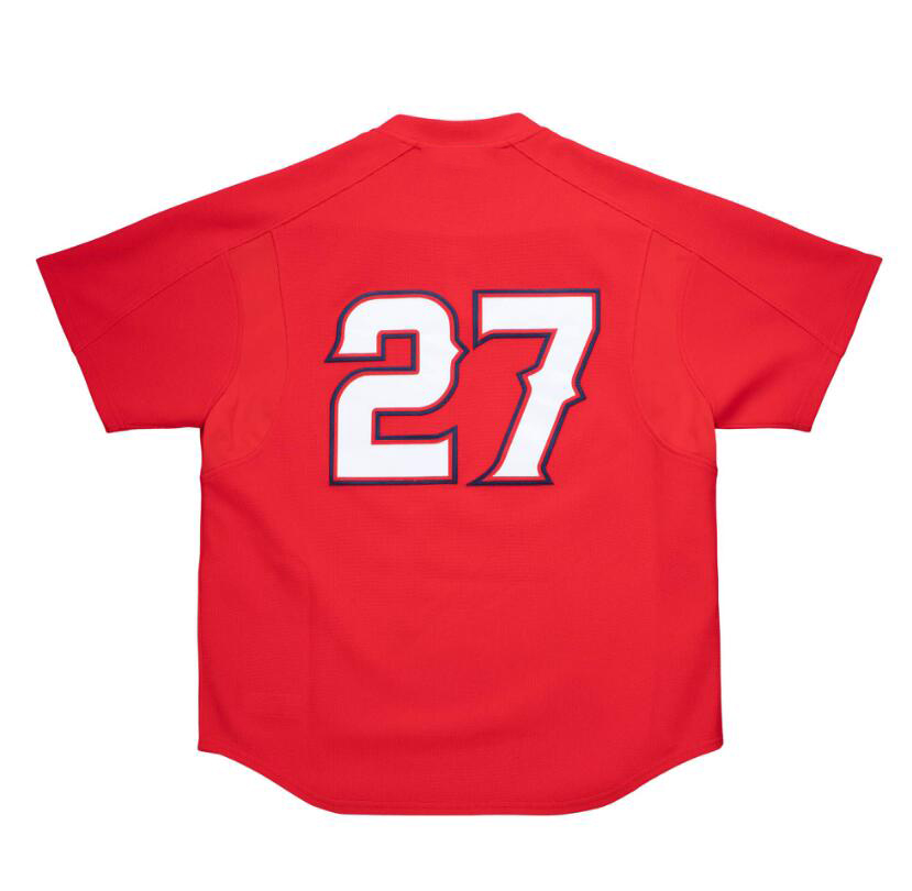 Stitched Baseball Jerseys 27 Vladimir Guerrero Mitchell Ness jersey 2004 Men Women Youth S-4XL retro jersey
Stitched Baseball Jerseys 27 Vladimir Guerrero Mitchell Ness jersey 2004 Men Women Youth S-4XL retro jersey