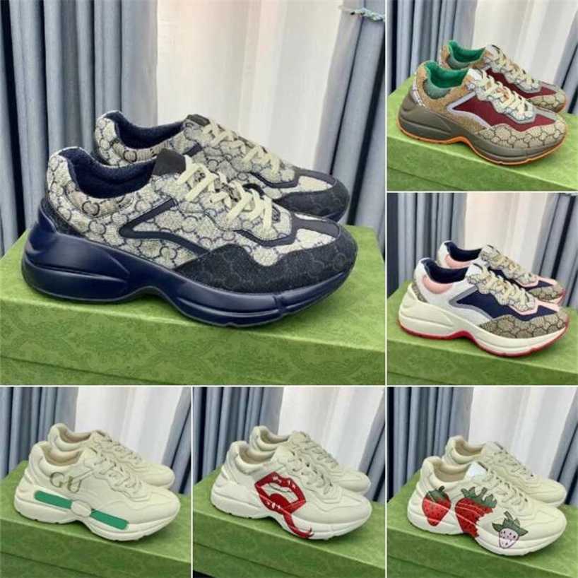 Rhyton Sneakers Designer shoes Multicolor Sneakers Beige Men Trainers Vintage Luxury Chaussures Ladies casual leather Shoes Sneaker, Color 14
Rhyton Sneakers Designer shoes Multicolor Sneakers Beige Men Trainers Vintage Luxury Chaussures Ladies casual leather Shoes Sneaker, Color 14