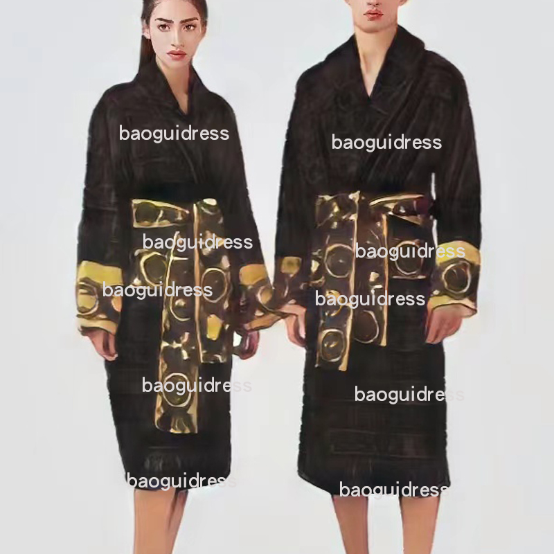 2023 Designers Man Women's Robe Fashion bathrobe Casual Beach clothes Luxurys Letter printing shirt Long sleeve Europe America baroque dress Image printing black
2023 Designers Man Women's Robe Fashion bathrobe Casual Beach clothes Luxurys Letter printing shirt Long sleeve Europe America baroque dress Image printing black