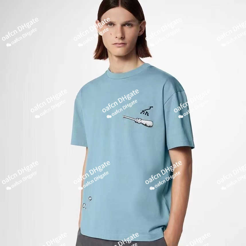 7A designer Men' T-Shirts loose fashion brand top men' casual shirt clothing street short sleeve tool pattern printing, Black
7A designer Men' T-Shirts loose fashion brand top men' casual shirt clothing street short sleeve tool pattern printing, Black