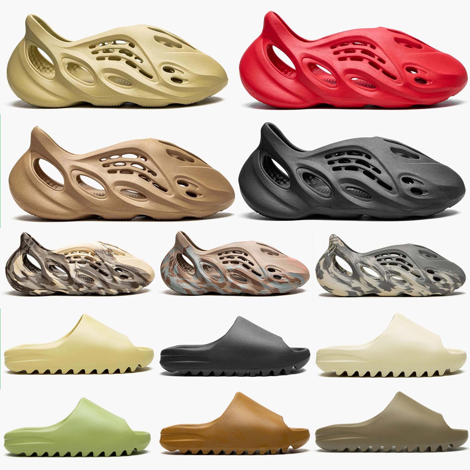 2023 Slippers Bone Onyx Resin Pure Ochre Holes Foams Runner Designer Slides Sand Vermilion Moon Grey Sandals Size 36-47 pantoufle Fashion Mules Slipper foam runners
2023 Slippers Bone Onyx Resin Pure Ochre Holes Foams Runner Designer Slides Sand Vermilion Moon Grey Sandals Size 36-47 pantoufle Fashion Mules Slipper foam runners