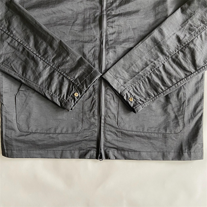 Men's Jackets Spring autumn men's Casual Jacket Top 100% cotton loose cardigan zipper cotton jacket Korean youth jack for women 230311