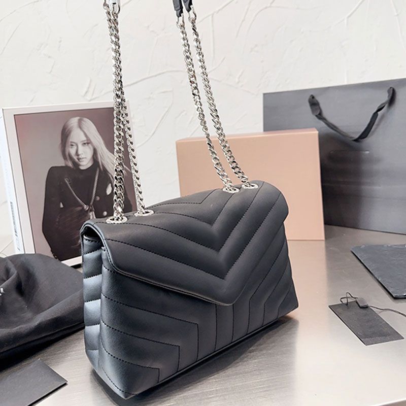Envelope Handbags Hot Square Fat Loulou Chain Bag Real Leather Women's Crossbody Bag Large Capacity Shoulder Bags 5A Quality Quilted Messenger Bag, 19*13cm
Envelope Handbags Hot Square Fat Loulou Chain Bag Real Leather Women's Crossbody Bag Large Capacity Shoulder Bags 5A Quality Quilted Messenger Bag, 19*13cm
