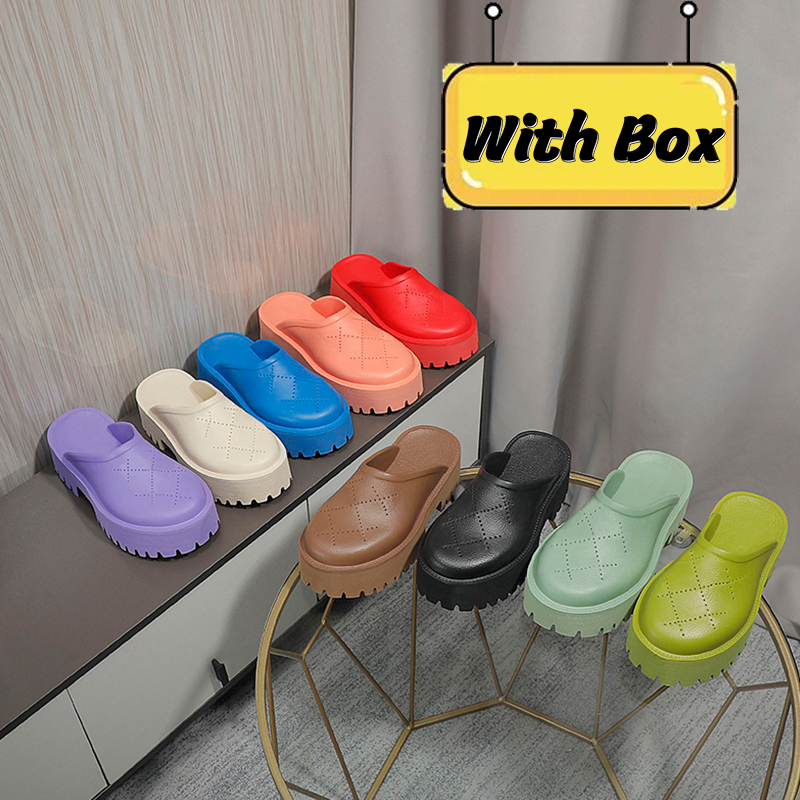 With Box Slippers Womens Mens Designer Perforated Logo Slip-on Platform Rubber Mules Sandals Luxury Summer Sandal Ladies Beach Slides Fashion Women Slipper, Color12
With Box Slippers Womens Mens Designer Perforated Logo Slip-on Platform Rubber Mules Sandals Luxury Summer Sandal Ladies Beach Slides Fashion Women Slipper, Color12