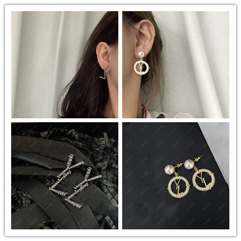 Fashion Black Stud Earrings For Women 925 Silver Earring Designer Jewelry Luxury Hoop Earrings Diamond Pearl Ear Studs Pattern With Box
Fashion Black Stud Earrings For Women 925 Silver Earring Designer Jewelry Luxury Hoop Earrings Diamond Pearl Ear Studs Pattern With Box