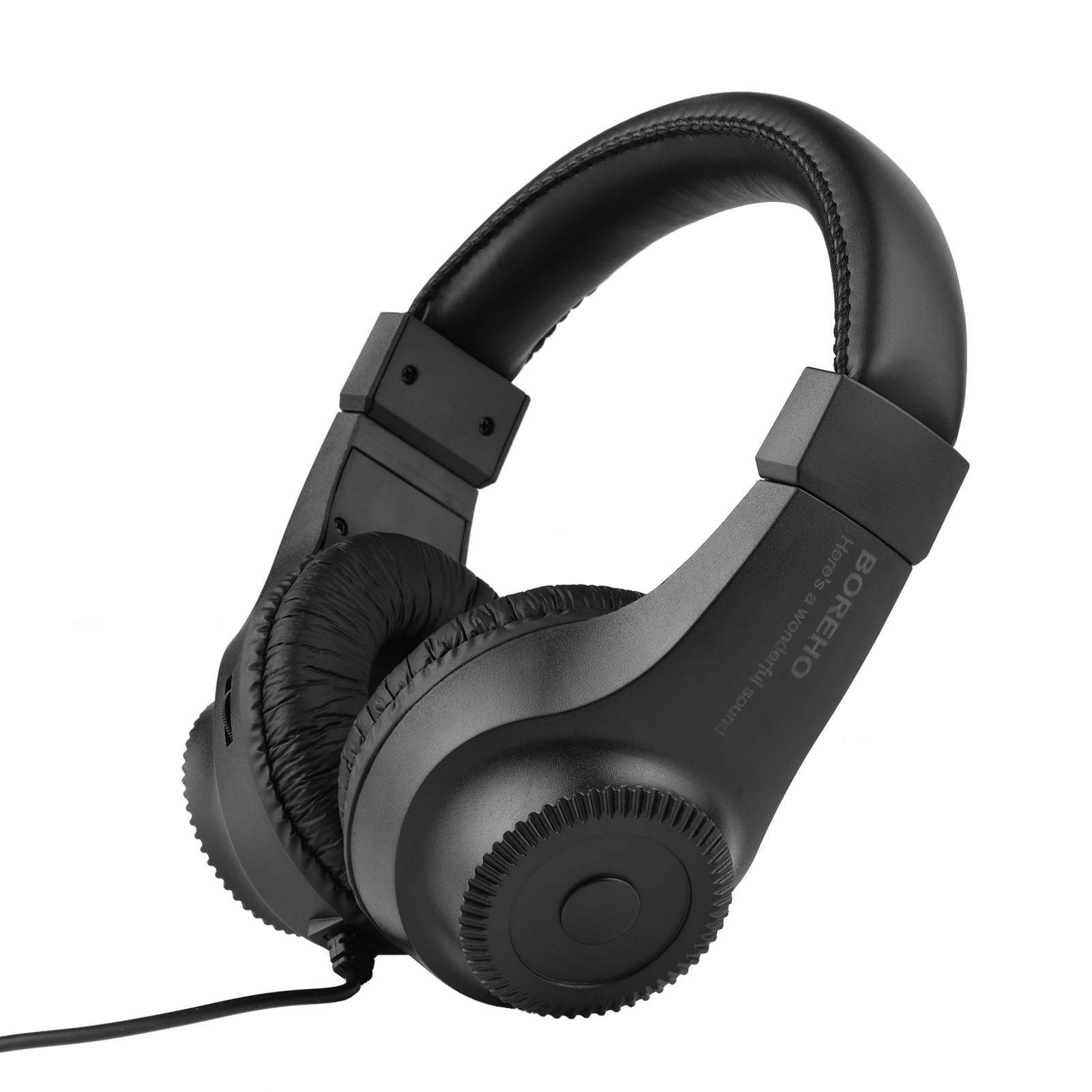 NEW Wired Stereo Monitor Headphones Over-ear Headset with 50mm Driver 6.5mm Plug for Guitar Amplifier Electric Piano Audio Mixer
