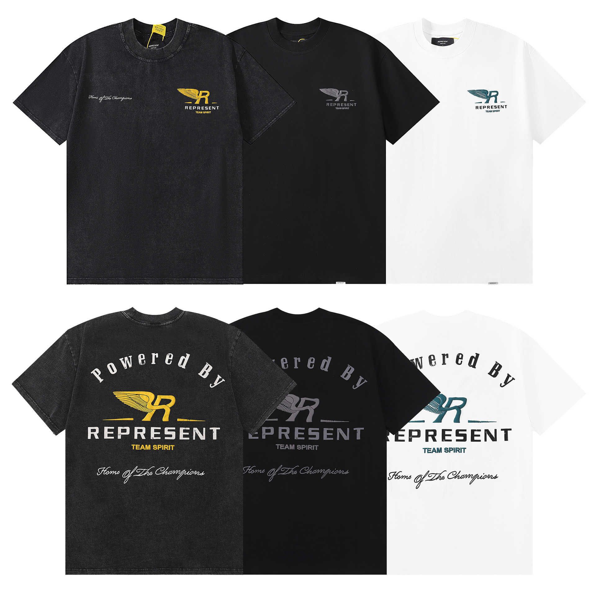 Men' T-Shirts REPRESENT American style high street style small label printing casual loose round neck short sleeve T-shirt men' and women' fashion brandAIDH, Black
Men' T-Shirts REPRESENT American style high street style small label printing casual loose round neck short sleeve T-shirt men' and women' fashion brandAIDH, Black