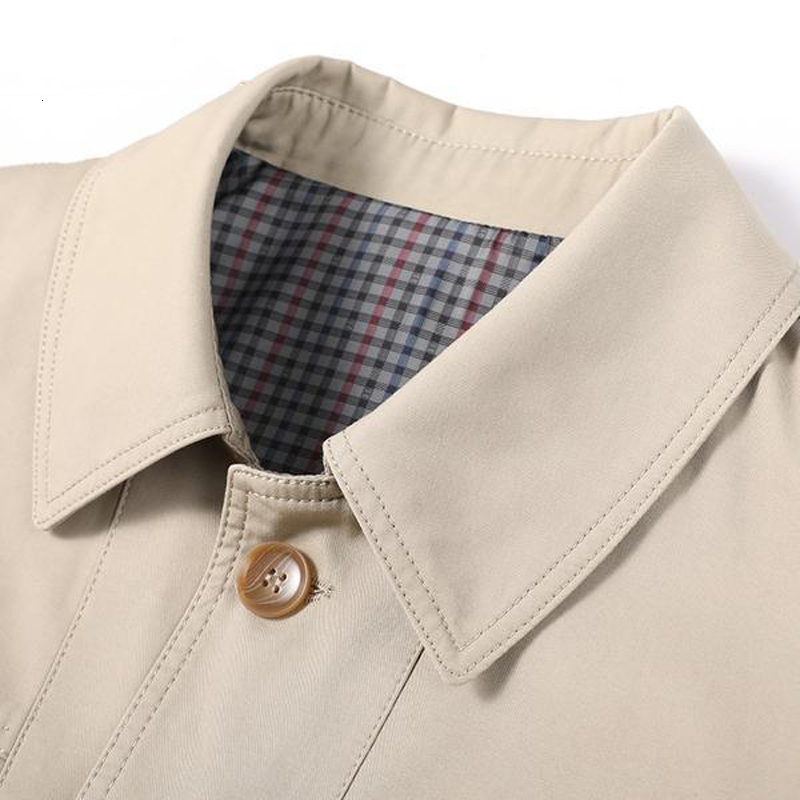 Men's Jackets Business Shirt Jacket Men Autumn Casual Coat Button up Tops Office Work Clothes 230311