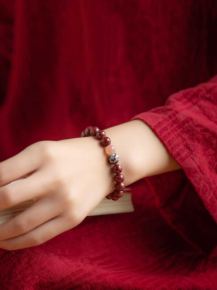 Bracelets Vermilion high content purple gold bracelet commercial gift Tiktok live broadcast
Bracelets Vermilion high content purple gold bracelet commercial gift Tiktok live broadcast