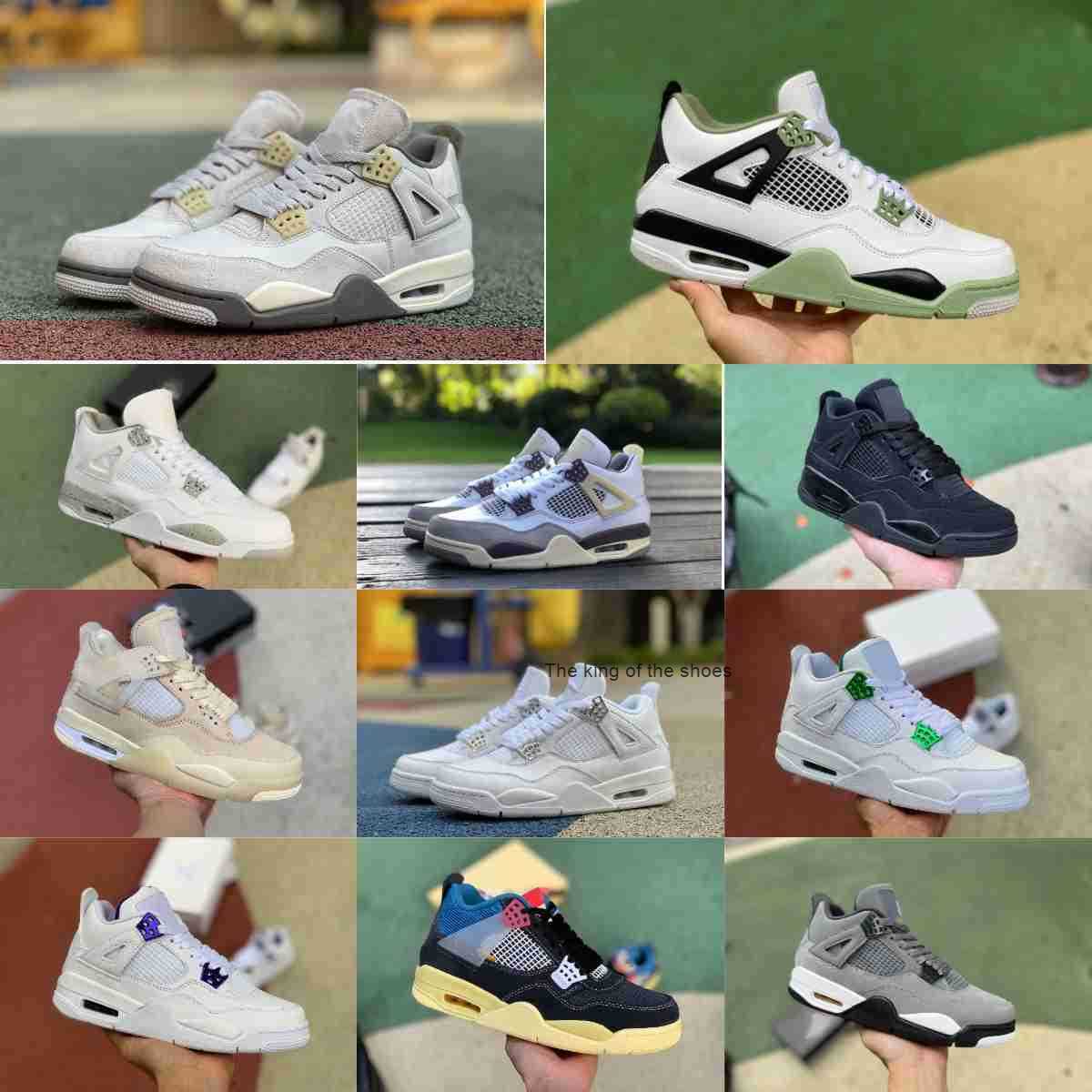 2023 OG Jumpman Seafoam 4 4s Basketball Shoes Mens Women Craft Photon Dust Military Black Cat Cream Sail White Oreo A Ma Maniere Cool Grey Bred, Pure money
2023 OG Jumpman Seafoam 4 4s Basketball Shoes Mens Women Craft Photon Dust Military Black Cat Cream Sail White Oreo A Ma Maniere Cool Grey Bred, Pure money