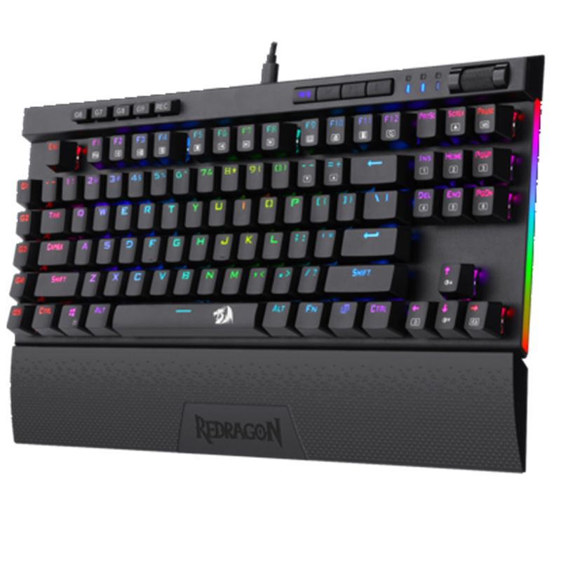n K587 Compact 87 Key RGB TKL Mechanical Gaming Keyboard Keyboard 9 Onboard Macro Detachable For Game Laptop PC