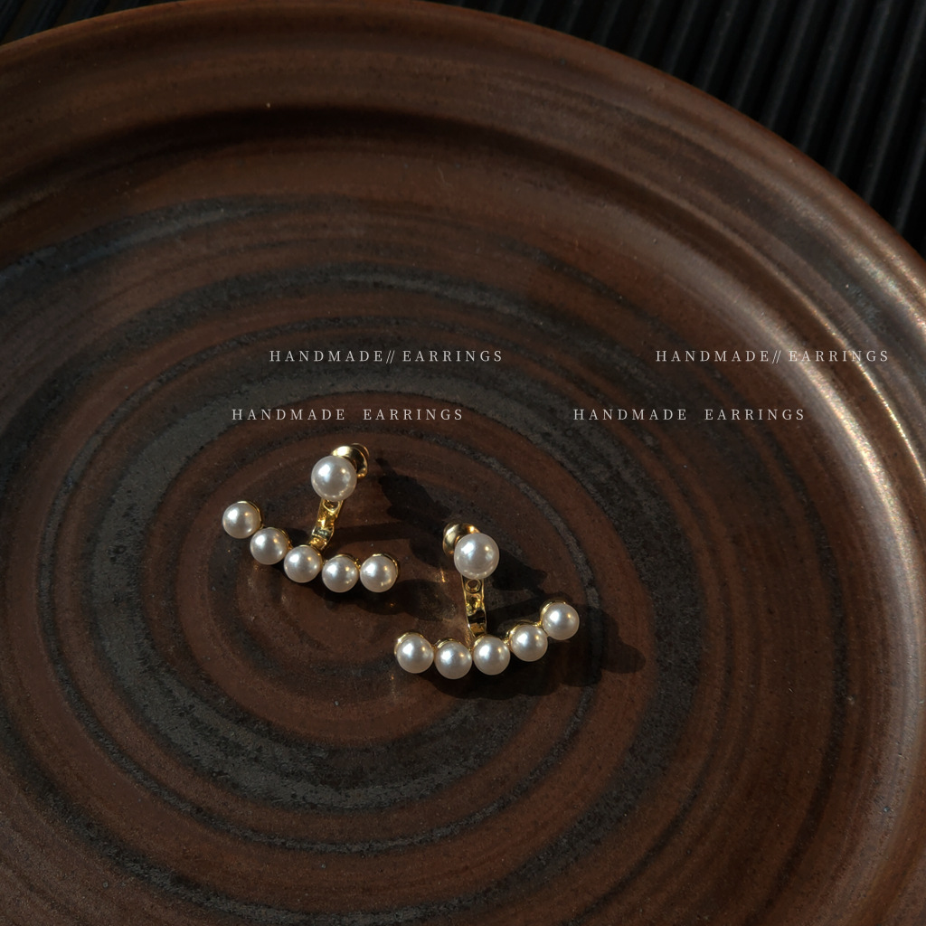 Stud Pearl Earrings Trendy Women Pearl Eardrop Earrings Ear Ring Ear Stud Women's Party Accessories Gift Earrings Jewelry