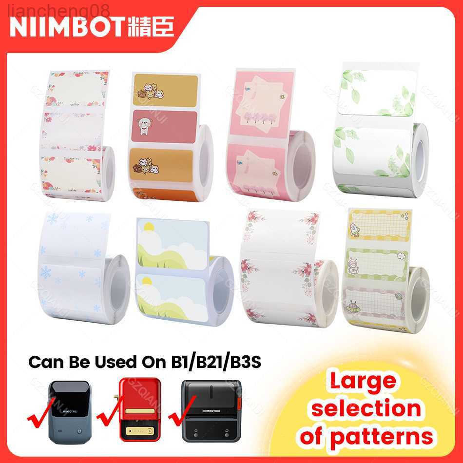 Printers B21 Supplies Paper Fancy Color White Label Sticker Print Paper Roll For Niimbot B21 B1 B3S Printer Tear-proof Water / Oil-proof W0311
Printers B21 Supplies Paper Fancy Color White Label Sticker Print Paper Roll For Niimbot B21 B1 B3S Printer Tear-proof Water / Oil-proof W0311