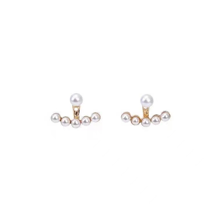 Stud Pearl Earrings Trendy Women Pearl Eardrop Earrings Ear Ring Ear Stud Women's Party Accessories Gift Earrings Jewelry