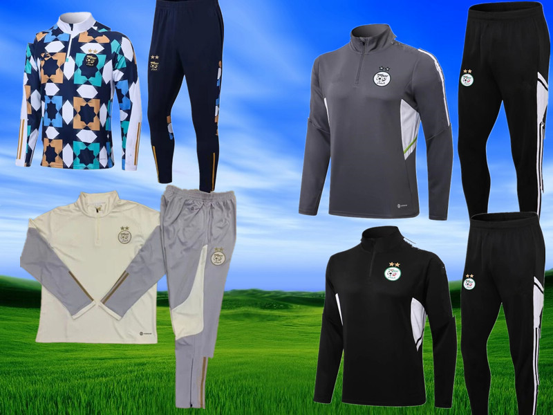 2022 2023 Algeria adult tracksuit MAHREZ soccer 22 23 BOUNEDJAH Survetement maillot de foot FEGHOUL sportswear football training suit 666, Blue
2022 2023 Algeria adult tracksuit MAHREZ soccer 22 23 BOUNEDJAH Survetement maillot de foot FEGHOUL sportswear football training suit 666, Blue