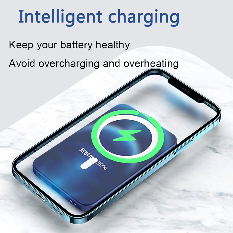 10000mAh Power Banks 15W Magnetic Wireless Fast Charges For Iphone 12 13 12Pro 13Pro Magsafing Max Mobile Phone External Battery
