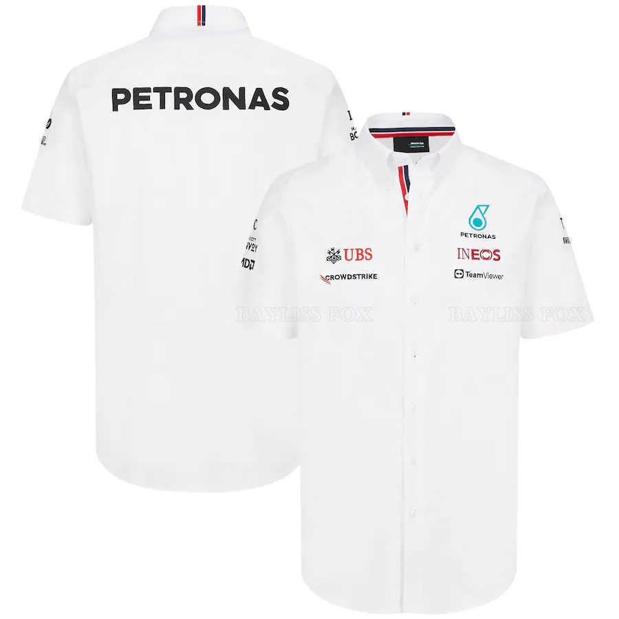 Men's T-Shirts Summer for Mercedes Benz Petronas F1 Rally Team Auto Shirt Polo Flap Motorsport Men's Quick Dry Breathable Loose Shirt, 02
Men's T-Shirts Summer for Mercedes Benz Petronas F1 Rally Team Auto Shirt Polo Flap Motorsport Men's Quick Dry Breathable Loose Shirt, 02