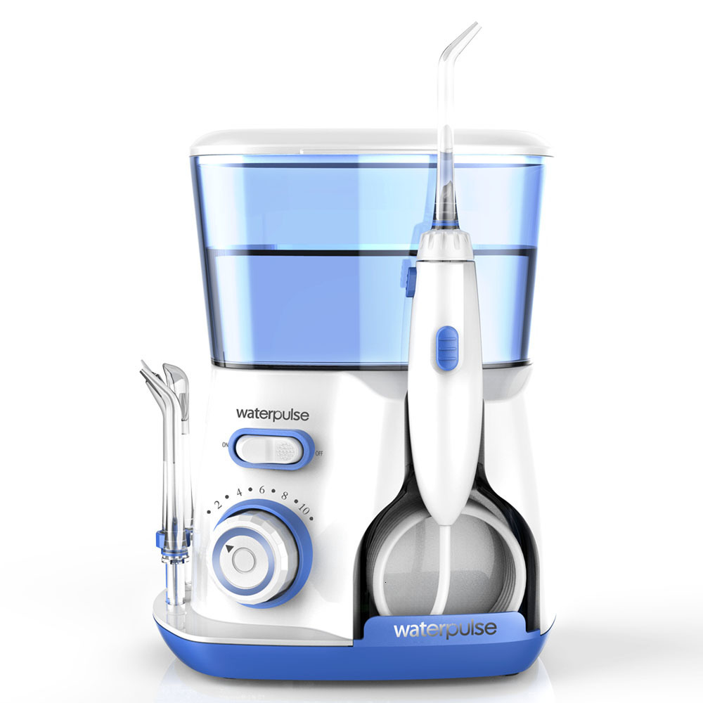 Other Oral Hygiene Waterpulse Electric Oral Irrigator Dental Cleaning Teeth Whitener Water Jet Flosser 800ML Tank Dentistry Tooth Brush Cleaner 230311