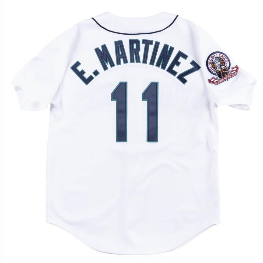 Stitched Baseball Jerseys 11 Edgar Martinez Mitchell Ness jersey 1995 Men Women Youth S-4XL retro jersey
Stitched Baseball Jerseys 11 Edgar Martinez Mitchell Ness jersey 1995 Men Women Youth S-4XL retro jersey