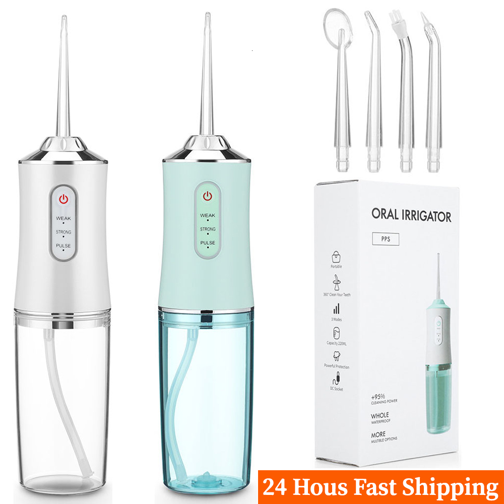 Other Oral Hygiene Oral irrigator Portable dental irrigator water jet Flosser USB Rechargeable Water Flosser Tooth 3 Jet Tip 220ml 3 Modes IPX7 230311
Other Oral Hygiene Oral irrigator Portable dental irrigator water jet Flosser USB Rechargeable Water Flosser Tooth 3 Jet Tip 220ml 3 Modes IPX7 230311