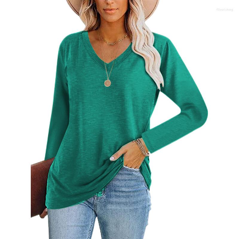 Women' T Shirts Women' Harajuku T-shirt 2023 Autumn Solid Long Sleeve V-neck Ladies Casual Loose Blouses Femme Simple Tops Street Wear, White
Women' T Shirts Women' Harajuku T-shirt 2023 Autumn Solid Long Sleeve V-neck Ladies Casual Loose Blouses Femme Simple Tops Street Wear, White