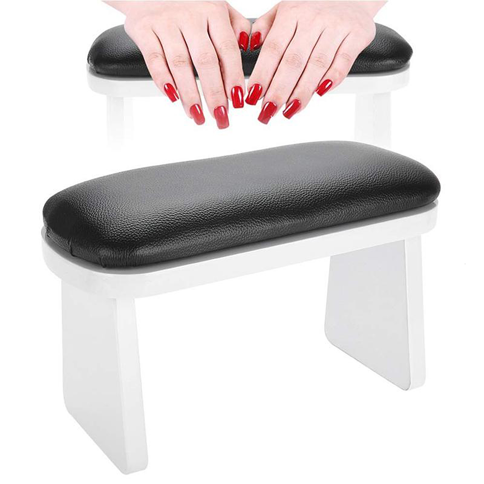 Hand Rests PU Leather Nail Art Beauty Salon Small Hand Rest Pillow Cushion Manicure Holder Hand Pillow Nail Arm Rest Cushion 230311