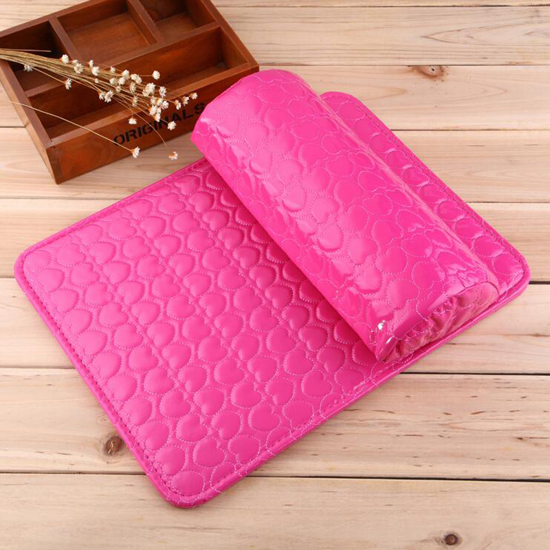 Hand Rests Professional Hand Cushion Holder Soft PU Leather Sponge Arm Rest Nail Pillow Manicure Art Beauty Nail Mat Pad 230311