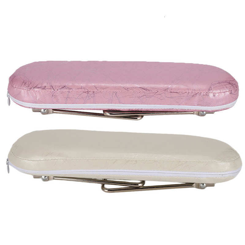 Hand Rests Manicure Mat Nail Art Hand Pillow PU Leather Manicure Arm Rest Cushion With Bracket 230311