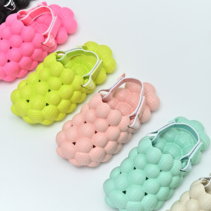 Bubble Sandals Slides Slippers Close Toes Slippers Flip Flops with Elastic Band for Toddler Children Kids Boys Girls Beach Shoes Anti-Slip massage home SPA Outdoor
Bubble Sandals Slides Slippers Close Toes Slippers Flip Flops with Elastic Band for Toddler Children Kids Boys Girls Beach Shoes Anti-Slip massage home SPA Outdoor