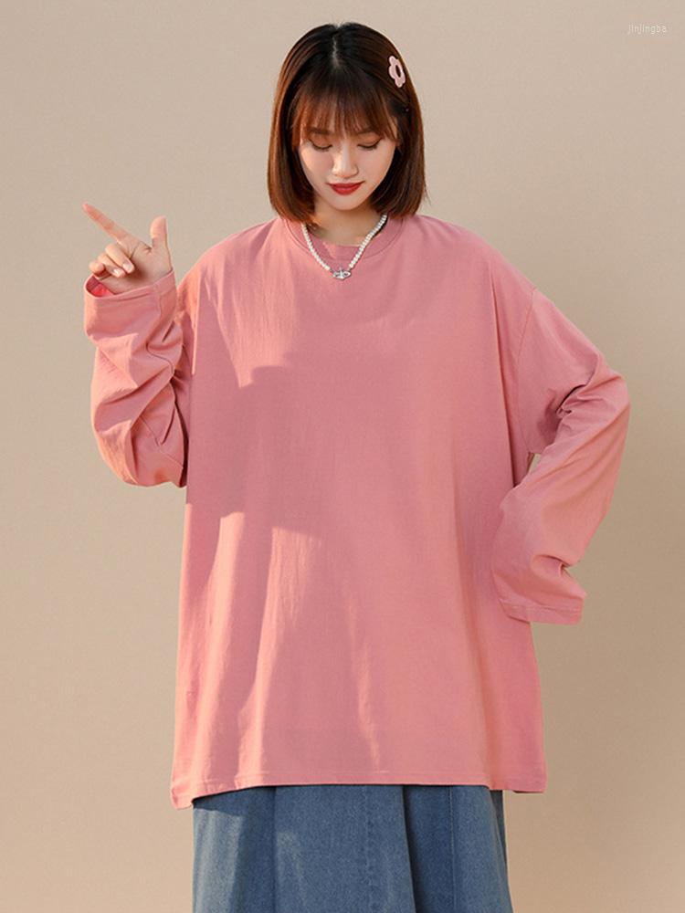 Women's T Shirts 2023 Autumn Long Sleeve T-Shirt Women Basic Tee Shirt Casual O-neck Tshirt, Verdant
Women's T Shirts 2023 Autumn Long Sleeve T-Shirt Women Basic Tee Shirt Casual O-neck Tshirt, Verdant