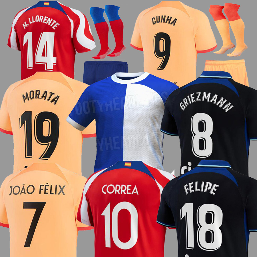 22 23 Atletico Madrids 120 Th Soccer Jerseys MORATA GRIEZMANN 2021 2022 M.Llorente CORREA KOKE Camisetas de futbol LEMAR CARRASCO men kids kit Football Shirt, 120 th aldult
22 23 Atletico Madrids 120 Th Soccer Jerseys MORATA GRIEZMANN 2021 2022 M.Llorente CORREA KOKE Camisetas de futbol LEMAR CARRASCO men kids kit Football Shirt, 120 th aldult