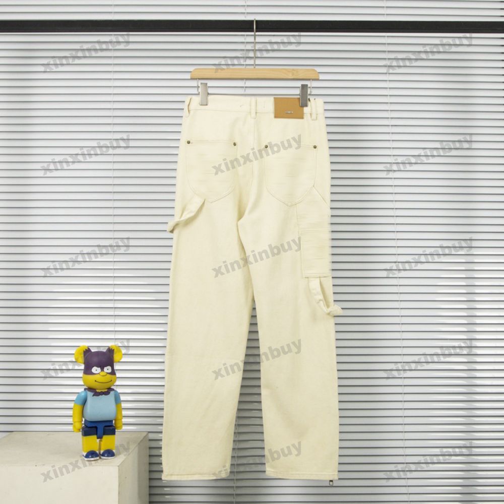 xinxinbuy Men women designer pant Denim emboss letter jacquard fabric Spring summer cotton Casual pants letter khaki Grey white black M-2XL, Multi
xinxinbuy Men women designer pant Denim emboss letter jacquard fabric Spring summer cotton Casual pants letter khaki Grey white black M-2XL, Multi