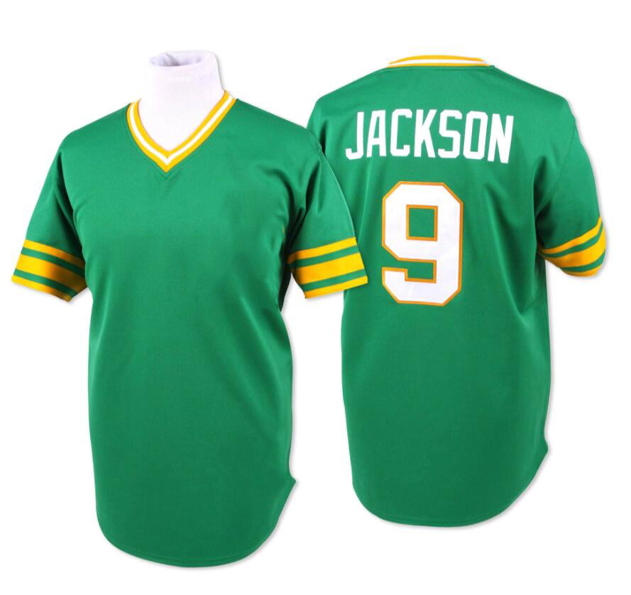 Stitched Baseball Jerseys 9 Reggie Jackson Mitchell Ness jersey 1974 Men Women Youth S-4XL retro jersey
Stitched Baseball Jerseys 9 Reggie Jackson Mitchell Ness jersey 1974 Men Women Youth S-4XL retro jersey