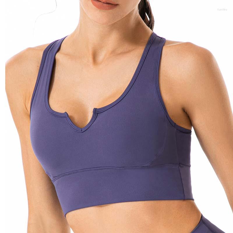 Yoga Outfit Women Sexy V-Neck Sport Bra Tennis Crop Top Medium Support Fitness Bras Breathable Vest, Yellow
Yoga Outfit Women Sexy V-Neck Sport Bra Tennis Crop Top Medium Support Fitness Bras Breathable Vest, Yellow