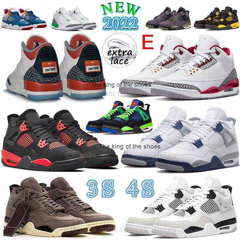 J4s OG2023 OG Jumpman 4 4s 3s Mens Basketball Shoes J Military Black Cat Fire Red Thunder Midnight Navy White Cement 3 Eminem x Slim Shady J3 J4, A52 36-47 atmosphere
J4s OG2023 OG Jumpman 4 4s 3s Mens Basketball Shoes J Military Black Cat Fire Red Thunder Midnight Navy White Cement 3 Eminem x Slim Shady J3 J4, A52 36-47 atmosphere
