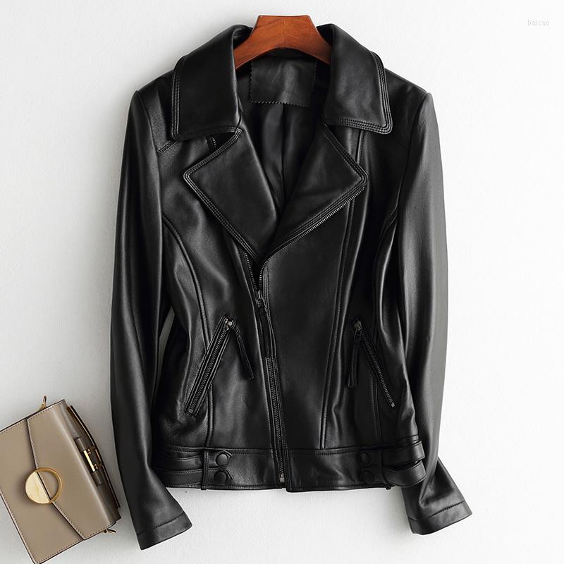 Women's Leather 2023 Genuine Jacket Women Spring Slim Korean Fashion Sheepskin Motorcycle Coat 5XL Chaqueta De Cuero Lq239, Black
Women's Leather 2023 Genuine Jacket Women Spring Slim Korean Fashion Sheepskin Motorcycle Coat 5XL Chaqueta De Cuero Lq239, Black