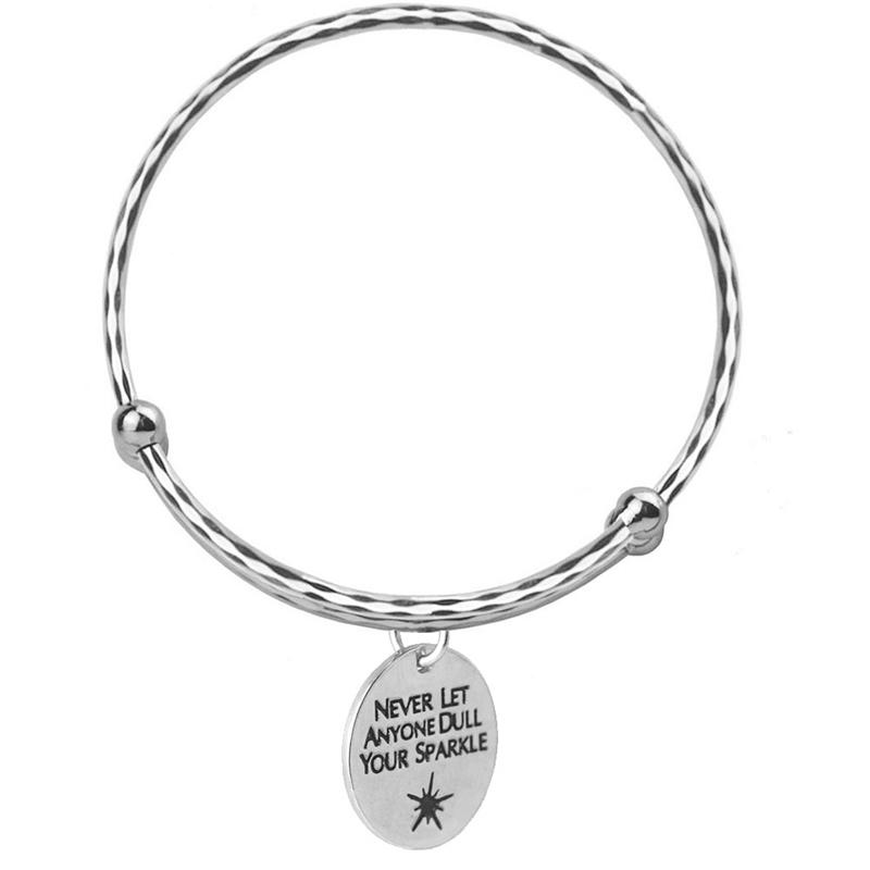 Bangle Inspirational Quotes Charm Bangles Color Adjustable Bracelets For Femme Star Expandable Aanpassen 2023
Bangle Inspirational Quotes Charm Bangles Color Adjustable Bracelets For Femme Star Expandable Aanpassen 2023