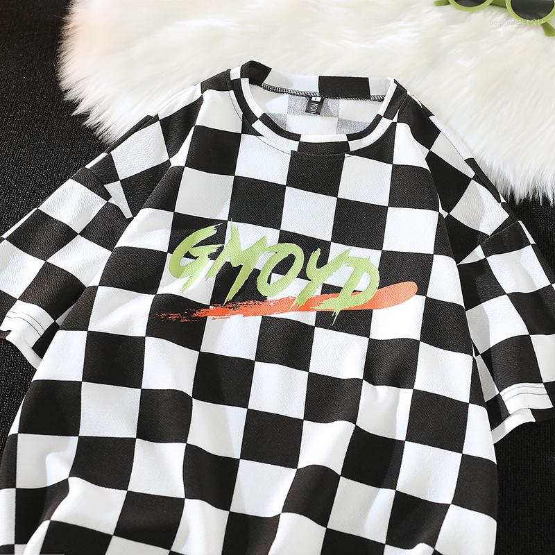 Men's T Shirts Summer Short Sleeve Plaid For Couples Plus Size O Neck Cotton Tees Teenage Korean Fashion Trends Casual Streetwear Top, Green
Men's T Shirts Summer Short Sleeve Plaid For Couples Plus Size O Neck Cotton Tees Teenage Korean Fashion Trends Casual Streetwear Top, Green