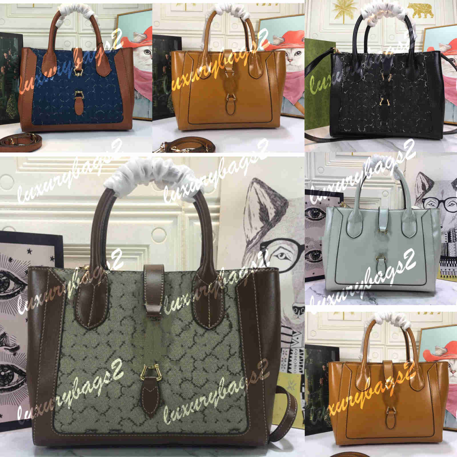 5A Jackie 1961 Luxurys Handbags Crossbody Designer Bags Cross-body Tote Clutch Purse GGs 30cm Genuine Leather Epilogue Single Shoulder Messenger Bag, Brown
5A Jackie 1961 Luxurys Handbags Crossbody Designer Bags Cross-body Tote Clutch Purse GGs 30cm Genuine Leather Epilogue Single Shoulder Messenger Bag, Brown