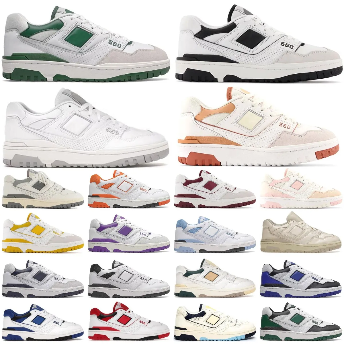 550N 550S casual shoes Cream Navy Blue White Green Shadow Sea Salt Varsity Gold UNC Syracuse Men Women N550 b550 BB550 outdoor Sports Trainers Sneakers, N001
550N 550S casual shoes Cream Navy Blue White Green Shadow Sea Salt Varsity Gold UNC Syracuse Men Women N550 b550 BB550 outdoor Sports Trainers Sneakers, N001
