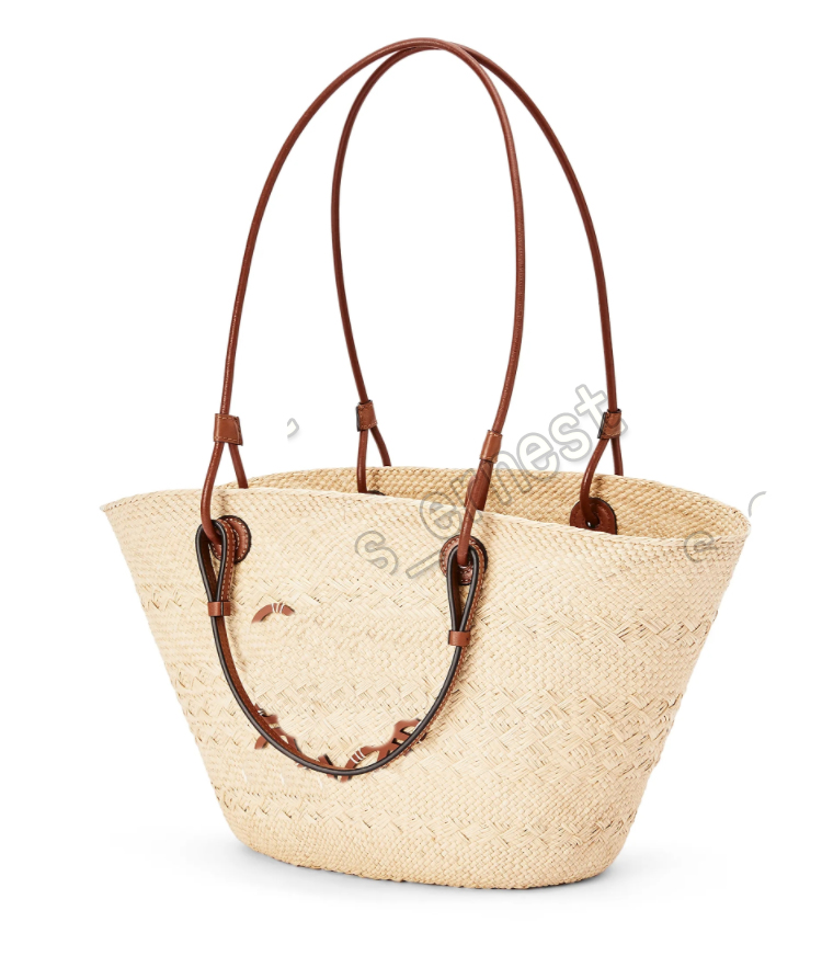 Summer designer Anagram Basket Shoulder Bag for Women Rattan Bag Fashion Ladies Straw Bags Wrapped Beach Handbags Totes, Beige
Summer designer Anagram Basket Shoulder Bag for Women Rattan Bag Fashion Ladies Straw Bags Wrapped Beach Handbags Totes, Beige
