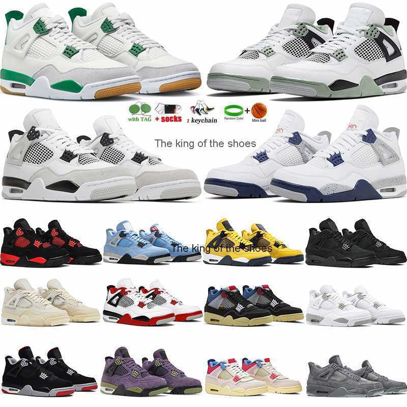 J4s OG2023 OG 4 Basketball Shoes 4s Pine Green Military Black Cat White Oreo Fire Red Thunder University Blue Midnight Navy Seafoam Jumpman IV, 44
J4s OG2023 OG 4 Basketball Shoes 4s Pine Green Military Black Cat White Oreo Fire Red Thunder University Blue Midnight Navy Seafoam Jumpman IV, 44