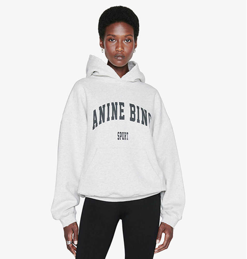 Anine Bing Designer Sweatshirt Fashion Hoodie Women Loose Round Neck Pullover Fleece Sweater Grey Spring New Style, Flower gray
Anine Bing Designer Sweatshirt Fashion Hoodie Women Loose Round Neck Pullover Fleece Sweater Grey Spring New Style, Flower gray
