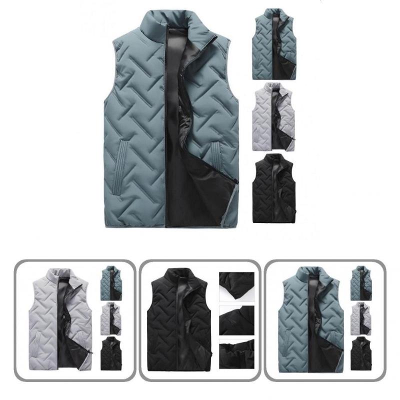 Men's Tank Tops Fashionable Soft Zip-up Winter Vest Men Waistcoat Warm Cold-proof, Black
Men's Tank Tops Fashionable Soft Zip-up Winter Vest Men Waistcoat Warm Cold-proof, Black