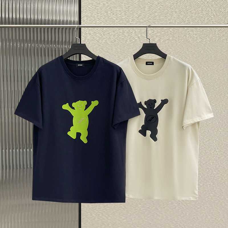 New We11done High Quality Cotton T-shirt Men's Korean Fashion Trend Summer Loose Casual Round Neck Printing Short-sleeve Lovers 0312, Navy blue
New We11done High Quality Cotton T-shirt Men's Korean Fashion Trend Summer Loose Casual Round Neck Printing Short-sleeve Lovers 0312, Navy blue
