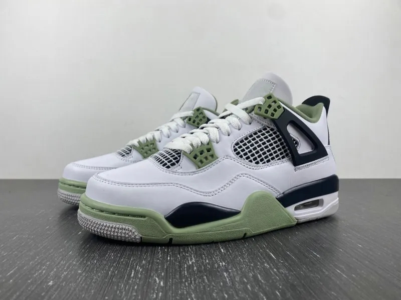 Basketball Shoes Seafoam Oil Green Jumpman 4 High OG Designer WMNS Fashion Sport Zapatos Sneakers Excellent Quality
Basketball Shoes Seafoam Oil Green Jumpman 4 High OG Designer WMNS Fashion Sport Zapatos Sneakers Excellent Quality